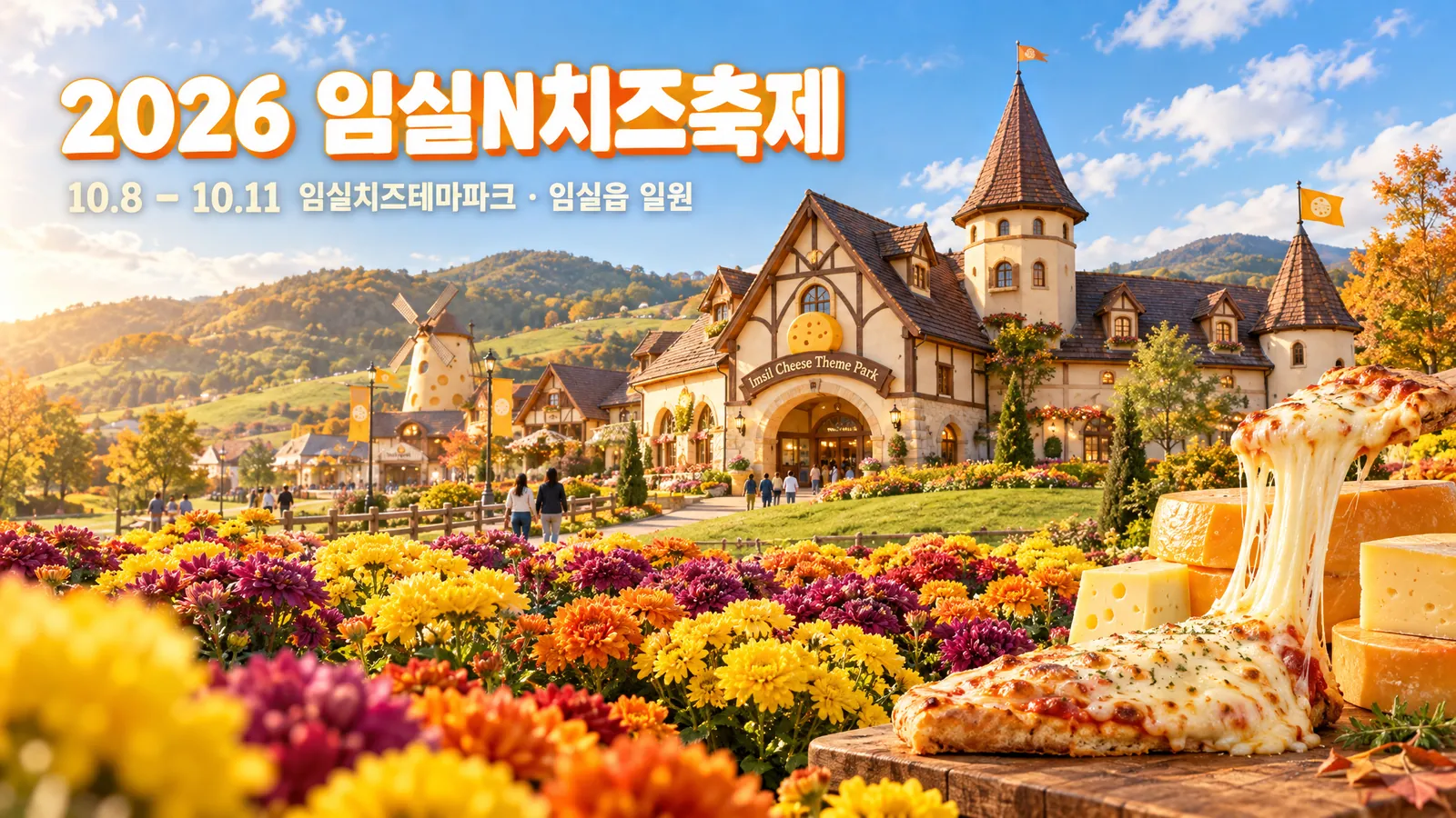 2026 임실N치즈축제 개막, 군민·관광객 모두의 축제 총정리의 핵심 내용을 보여주는 가로형 대표 이미지